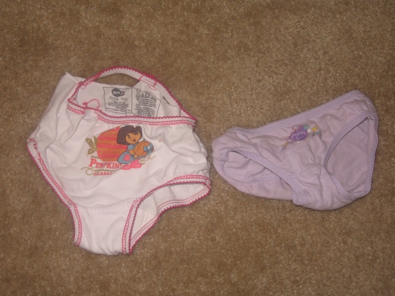 Women in dirty panties