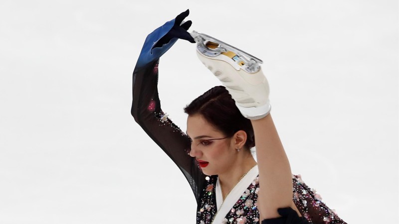 Evgenia Medvedev buttocks