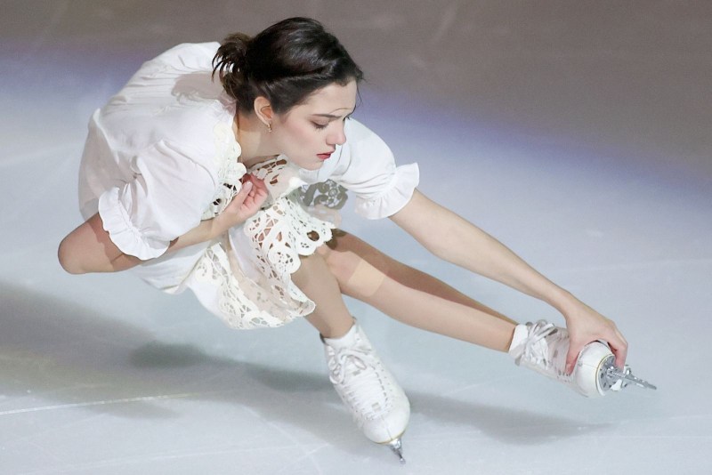 Evgenia Medvedev training