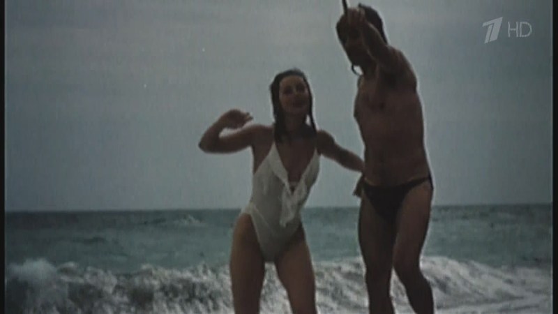 The girl is in flight