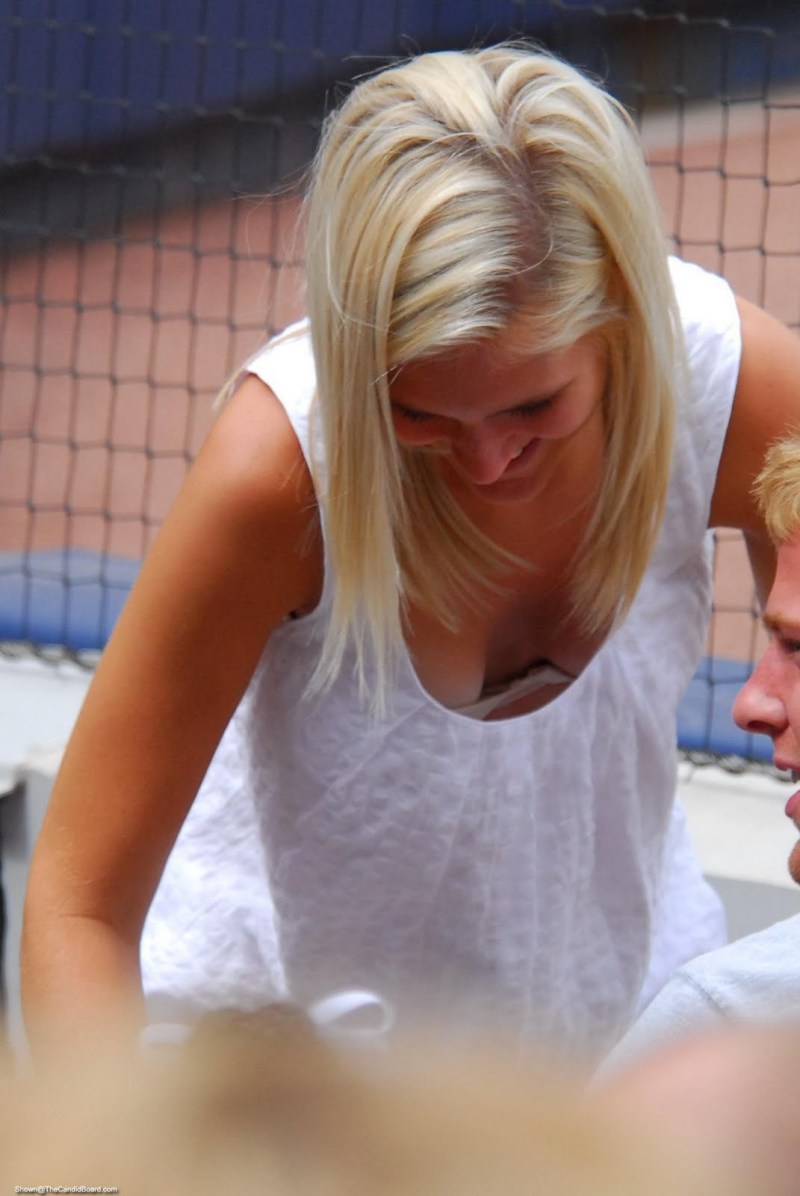 Under a skirt in adult women