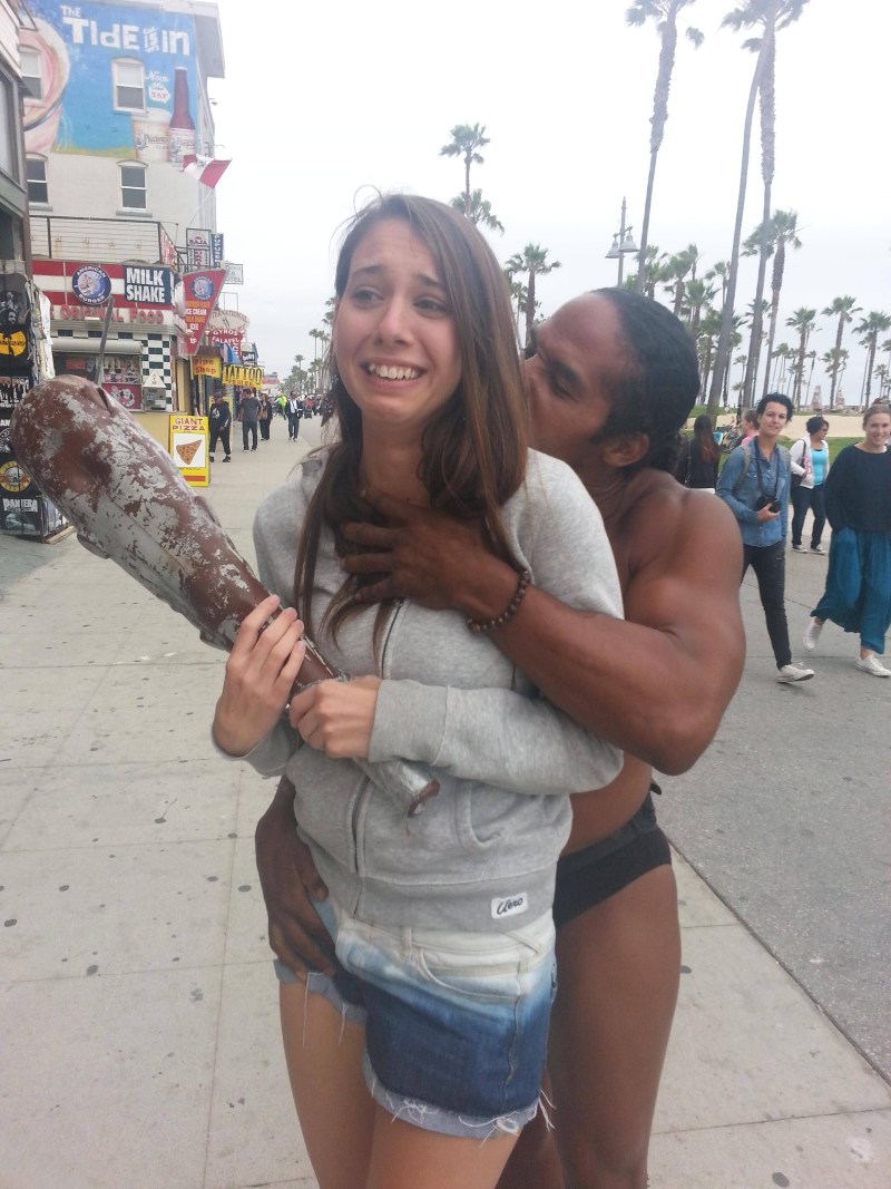 In Brazil, the wife of a fitness trainer