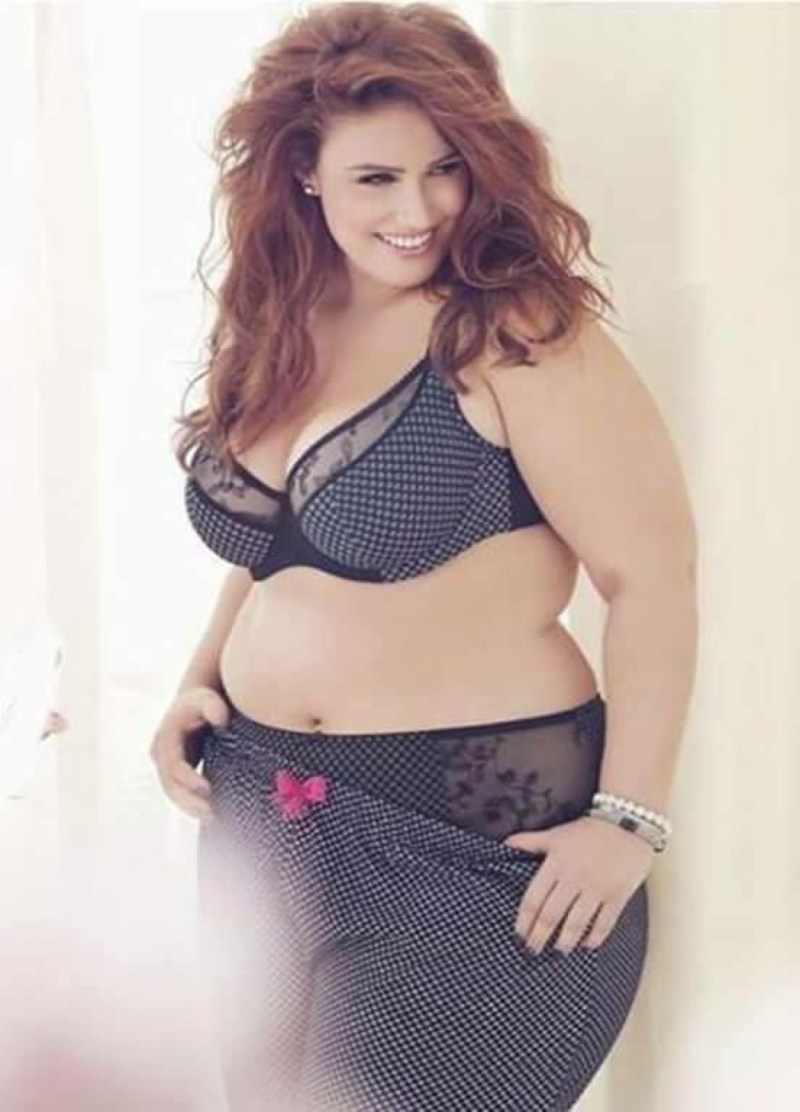 Plus-Size model Karina Berens