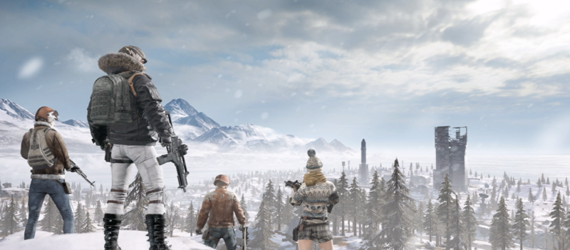 PUBG Winter map