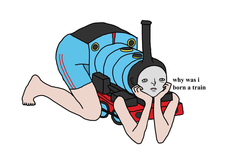 Steam locomotive Thomas Rule 34