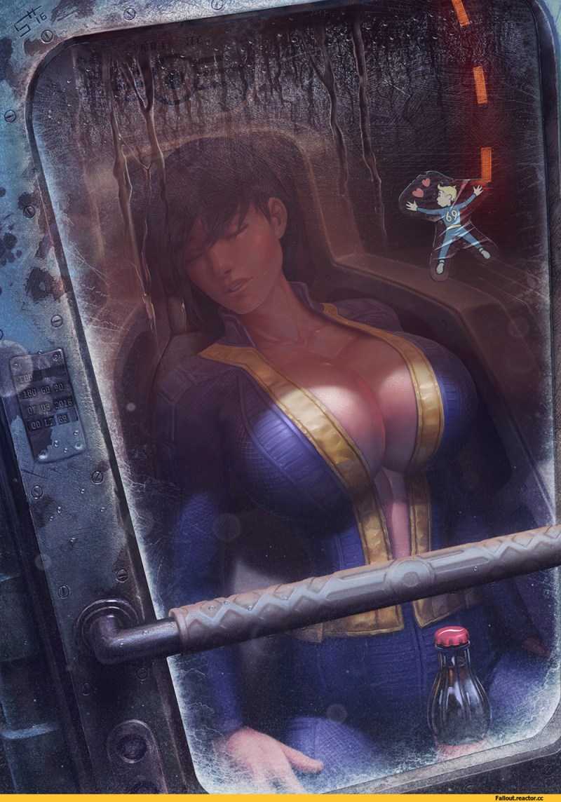 Fallout 4 Vault Girl anime