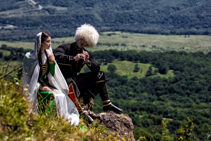 Highlander of the Caucasus Karachaevets