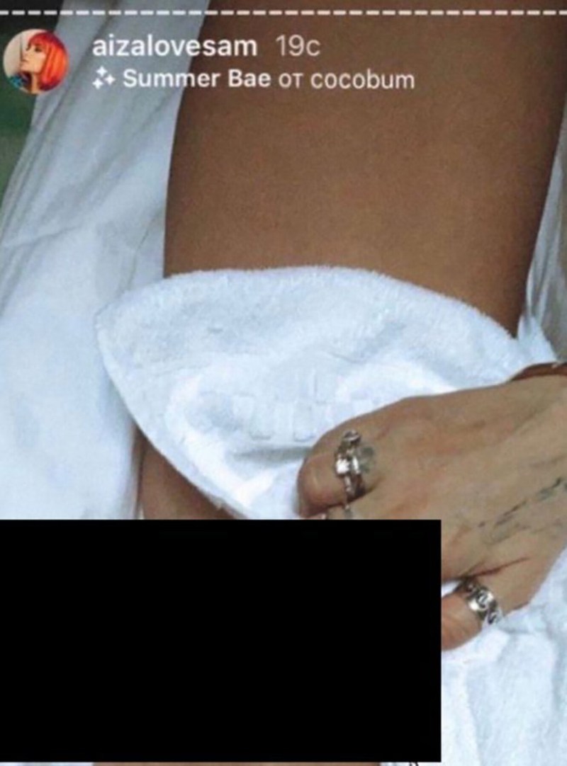 Aiza Dolmatova is intimate