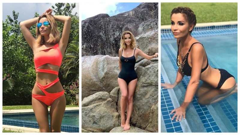 Growth of Nastya Ivleva in a swimsuit