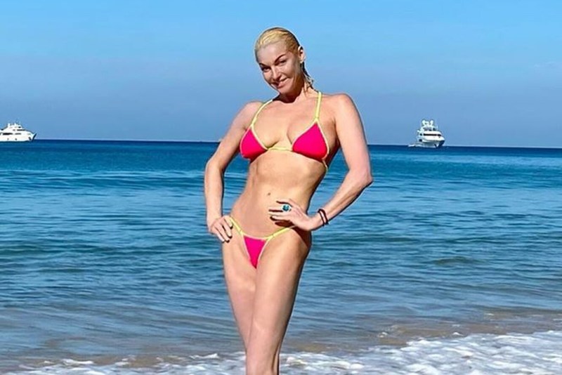 Anastasia Volochkova in a swimsuit