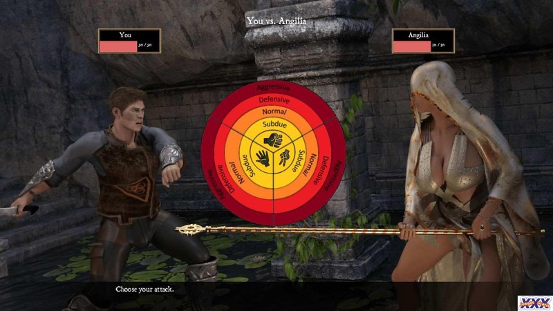 Angel Dark by the pool