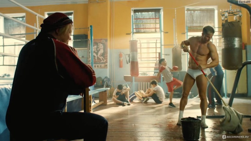 Girl dances in the dark