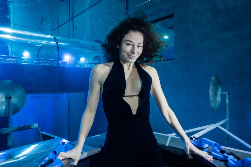 Actress Diving Marina Kazankova