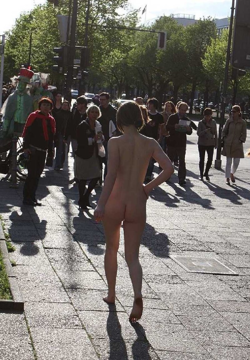 ENF Nice Nude Girl with A Dog Walk Mountain