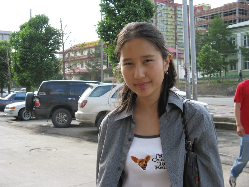 Artist Zasasaykhan Sambuu