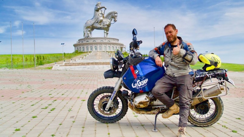 Monument to Genghis Khan in Ulan-Bator