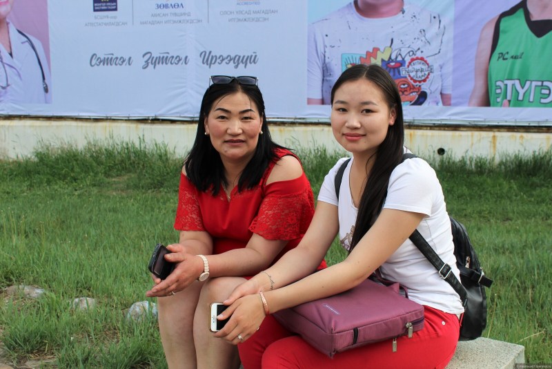 Mongol Russian school in Ulan-Bator