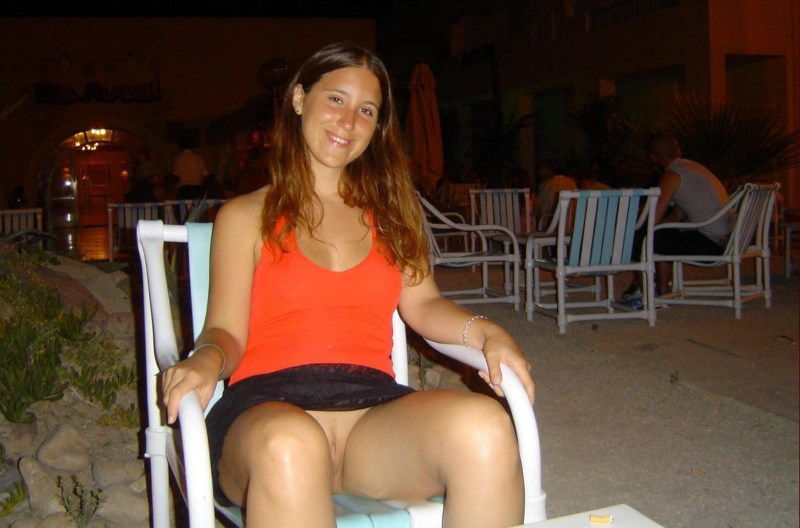 Upskirt No Panties Amateur Home