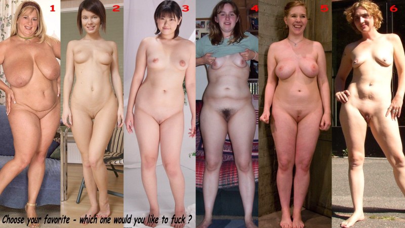 Adult women without clothes