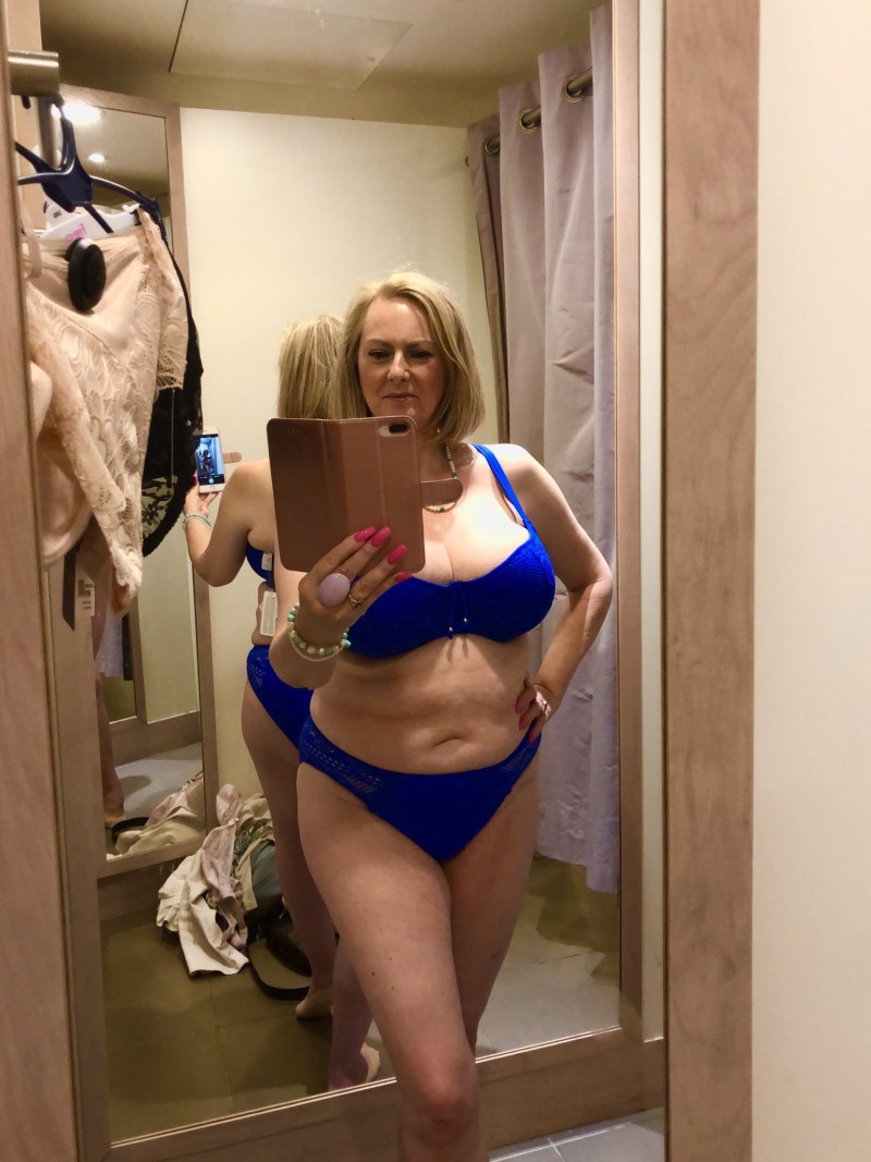 Naked thin mature women