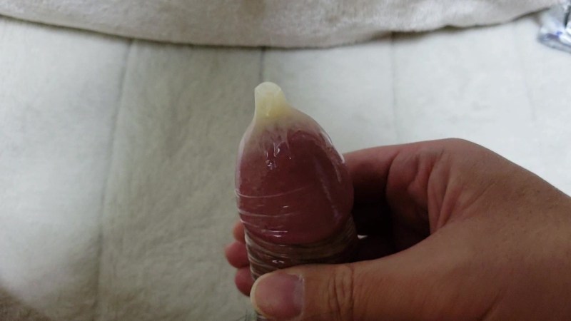 Photo of a torn condom