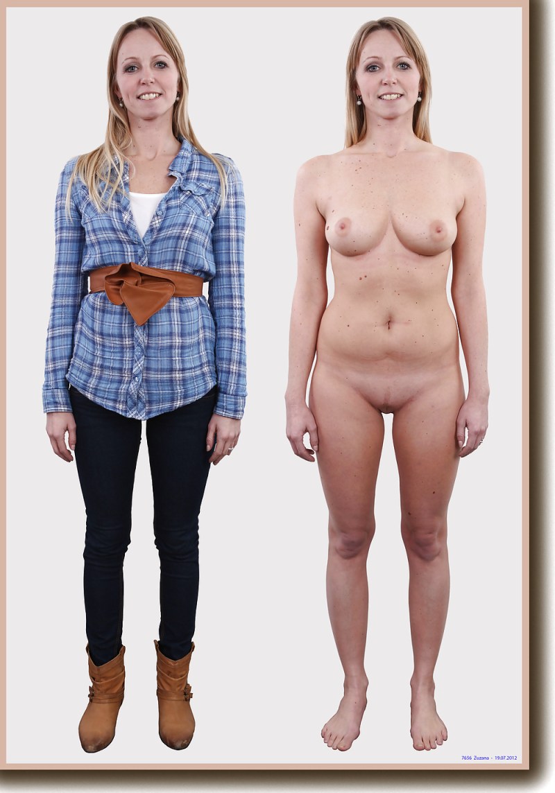 Naked women without clothes