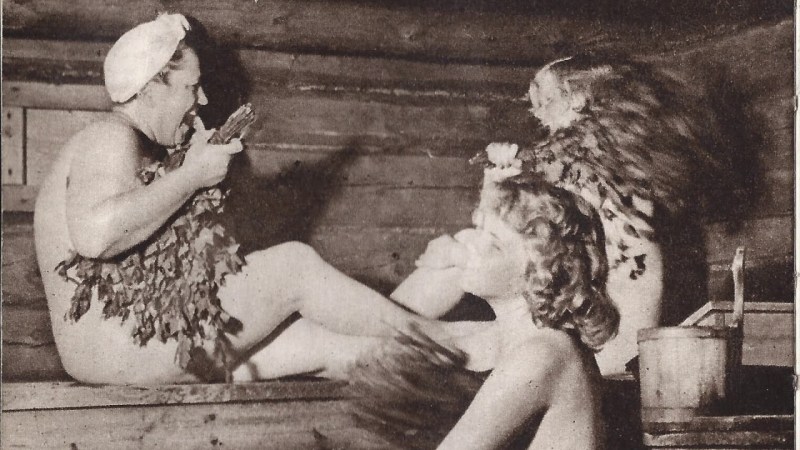 Arkady Aleksandrovich Plastov Bathing horses