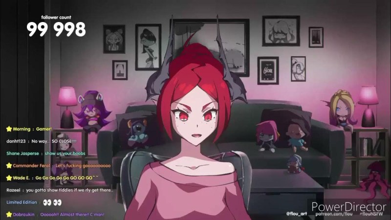 Sandra Romein in a short skirt