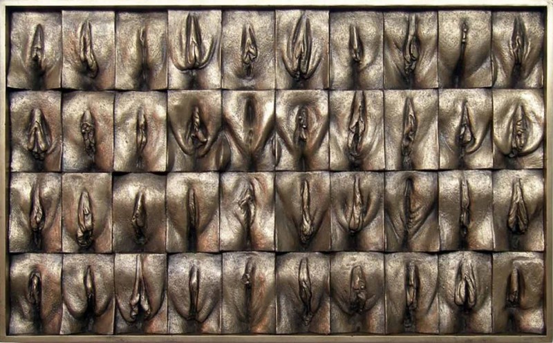 Jamie McCartney "The Great Wall of the Vagina"