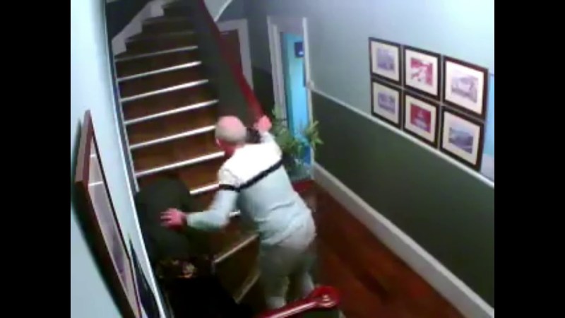 Drunk Guy Falling Down Stars