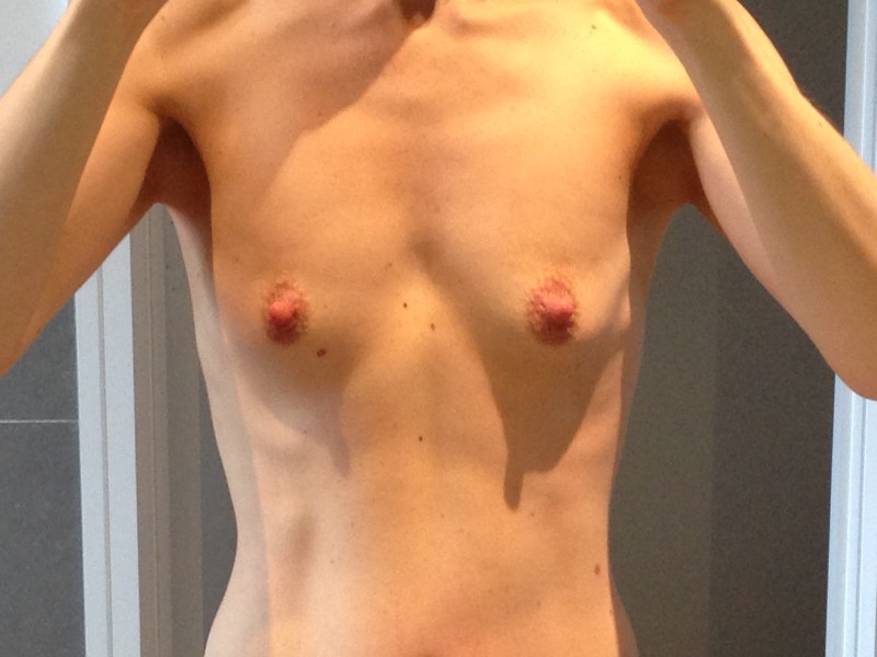 The smallest tits in the world