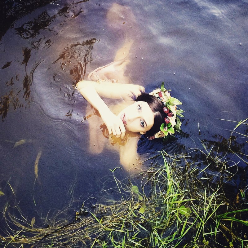 Autumn outside the window