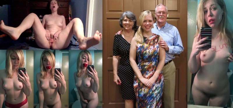 Naked brides after the wedding