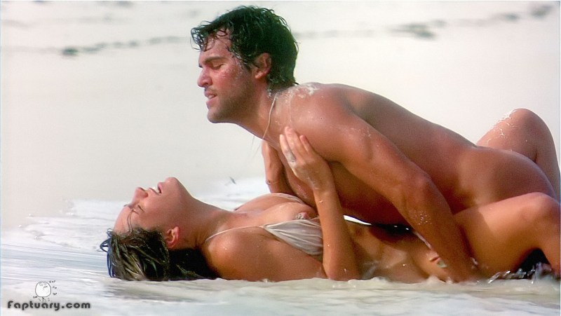 Kelly Brook on the island