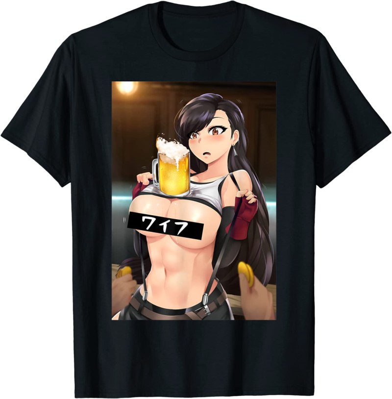 T -shirt Waifu Material