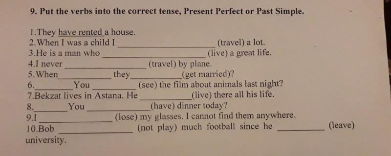 Fill in the Prepositions Were Necessary Grade 4 Vereshchagin