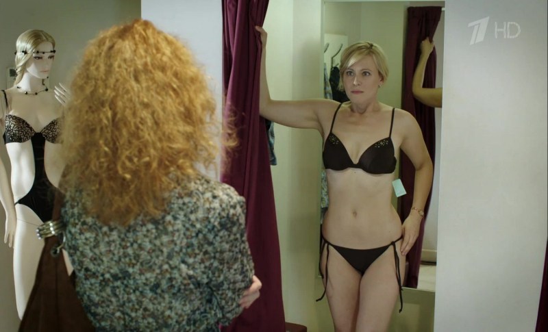 Maria Kulikova in the Parfymersha swimsuit