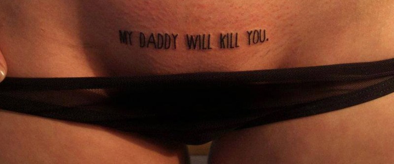 Inscriptions in intimate places