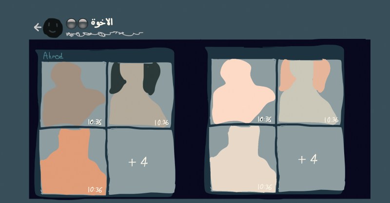 Drawings of the artist Tanya Tavlla