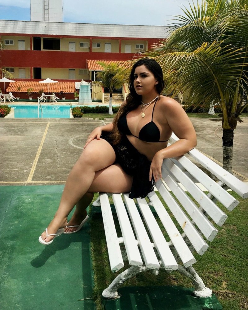 Elderly selfie woman