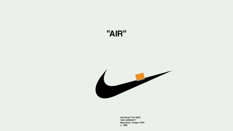 Wallpaper Nike Minimalism
