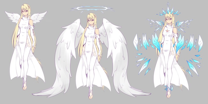 The robe of the angel reference