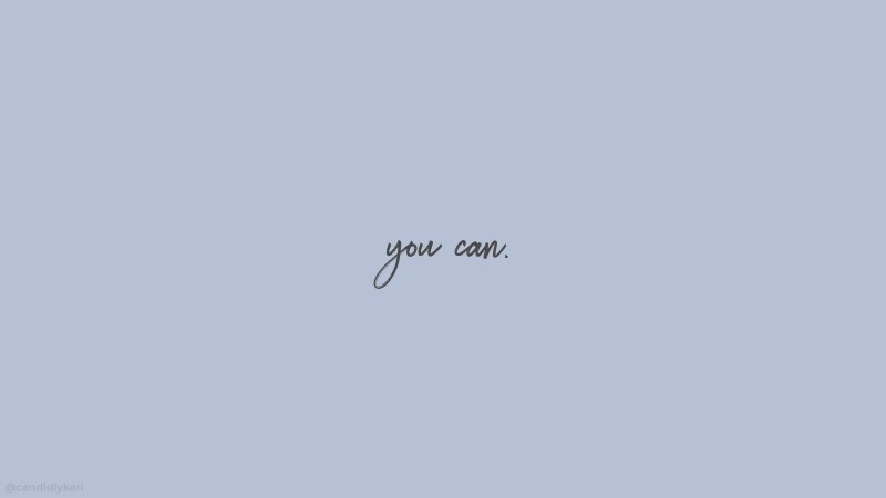 Motivating wallpaper on a laptop aesthetics