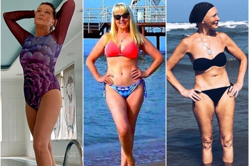 Soviet stars in swimsuits