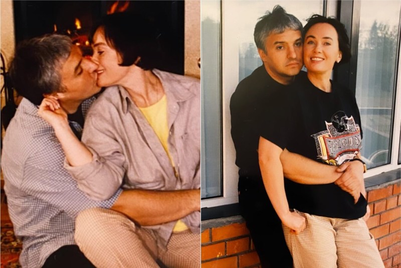 Igor Bukharov and Larisa Guzeeva in his youth