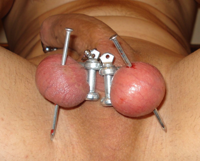 The woman was cut off boobs