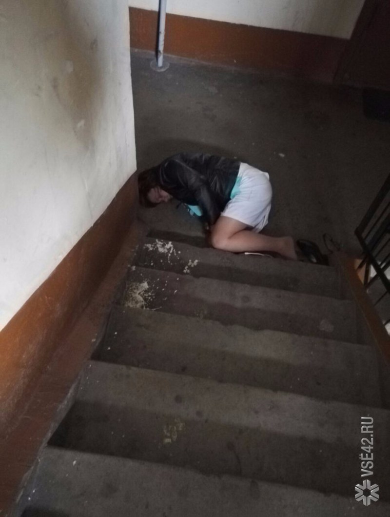 The guy sleeping in the porch