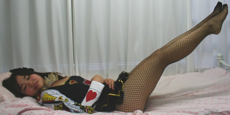 Legs in spinning tights