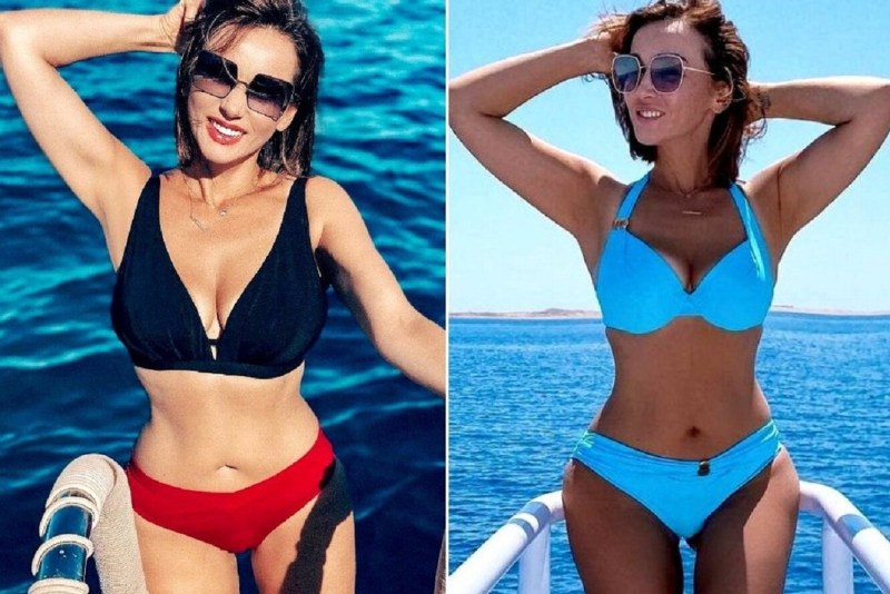 Positions of models for clothing sketches