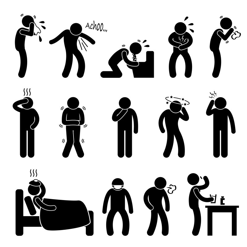 The figure of a woman for sketches in front and behind